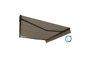Store banne Monobloc EASY Gris Anthracite 4x3m OMBRAZUR - 27