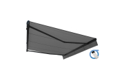 Store banne Monobloc EASY Gris Anthracite 4x3m OMBRAZUR - 21