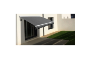 Store banne Semi-coffre COVER 4x3m - Motorisé à télécommande OMBRAZUR - 26