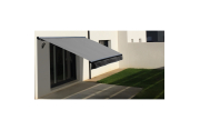 Store banne Semi-coffre COVER 5x3m - Motorisé à télécommande OMBRAZUR - 2