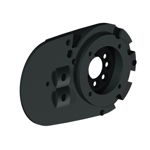 Joue support de bras droit pour store banne PROTECT 2 gris - 1 2