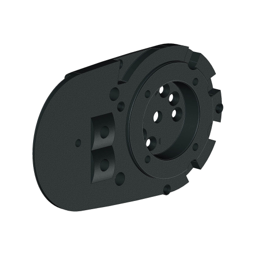 Joue support de bras droit V2 pour store banne PROTECT 2 gris - 1 2