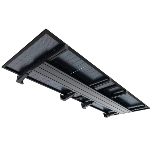 Auvent solaire POWER - Ombrazur - 1 2