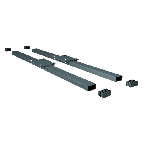 Kit barres de maintien store double pente GARDEN gris anthracite