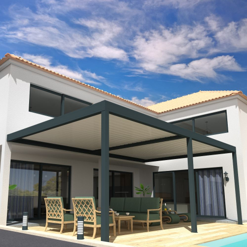 Pergola Bioclimatique COCOON Ombrazur - 1 2