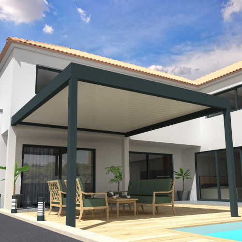 Pergola Bioclimatique COCOON XL Ombrazur - 1 2