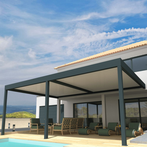 Pergola Bioclimatique COCOON XL Ombrazur - 1 2