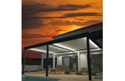 Pergola Bioclimatique COCOON XL Mixte Gris anthracite / Blanc 9,00x6,037m OMBRAZUR - 3