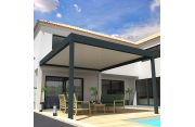 Pergola Bioclimatique COCOON XL perpendiculaire Ombrazur - 2