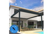 Pergola Bioclimatique COCOON XL perpendiculaire Ombrazur - 1