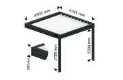 Pergola rétractable CONCEPT Ombrazur - 5