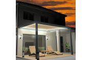 Pergola toile SUNLIGHT Gris anthracite - 3,00x3,00m OMBRAZUR - 10