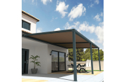 Pergola toile SUNLIGHT Gris anthracite - 7,00x4,00m OMBRAZUR - 13