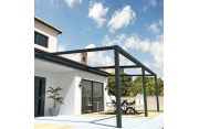 Pergola toile SUNLIGHT Gris anthracite - 7,00x4,00m OMBRAZUR - 15
