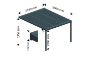 Pergola isotoit® CLASSIC Ombrazur - 4