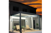 Pergola isotoit® CONFORT rétractable Gris anthracite 4,00x4,10m OMBRAZUR - 2