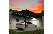 Pergola solaire POWER Gris anthracite 4,586x3,494m 3200W OMBRAZUR - 4