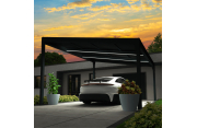 Carport solaire ENERGY 1 pente Gris anthracite 5,384x3,515m 3600W OMBRAZUR - 4