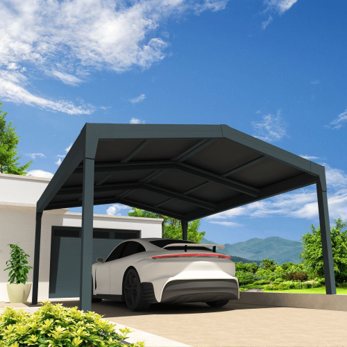 Pergola solaire ENERGY 2 pentes - Ombrazur - 1 2