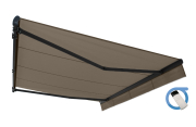 Store banne Monobloc EASY Gris Anthracite 4x3m OMBRAZUR - 9