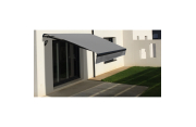 Store banne Monobloc EASY Gris Anthracite 4x3m OMBRAZUR - 2