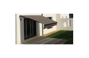 Store banne Monobloc EASY Gris Anthracite 4x3m OMBRAZUR - 8